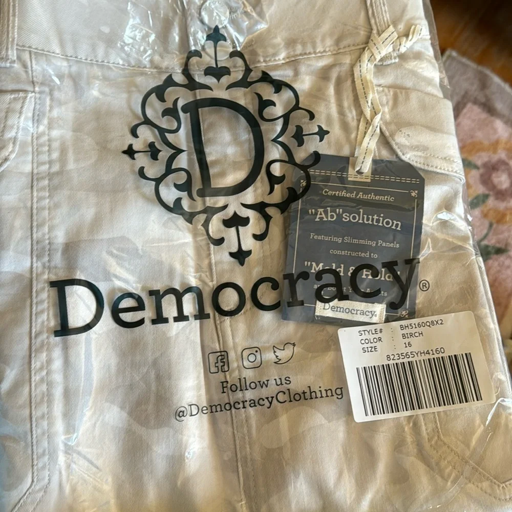Democracy Ab Utility Skirt Birch Cream Beige Light Camo Print 16